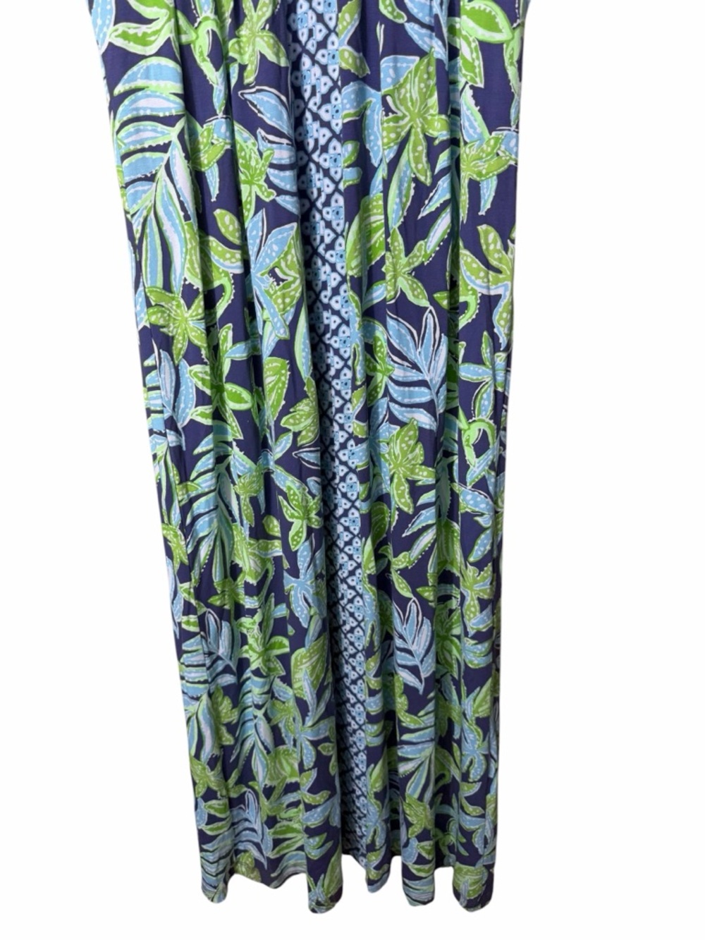 NEW Lilly Pulitzer Carmilla Maxi Dress in Sapphire Pool Tropical Tango Size 14 - Picture 5 of 10